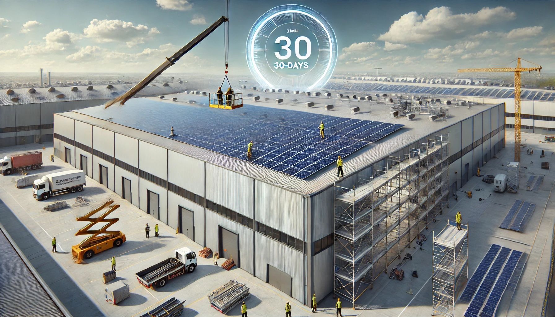 So the answer to your original question - how long with it take to get solar panels on my roof - is quick.