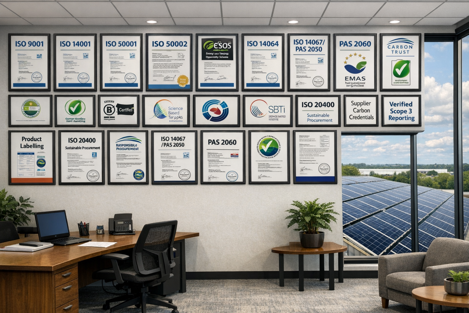 UK manufacturers face an expanding landscape of energy, carbon, environmental, and sustainability accreditations - which is right for you?