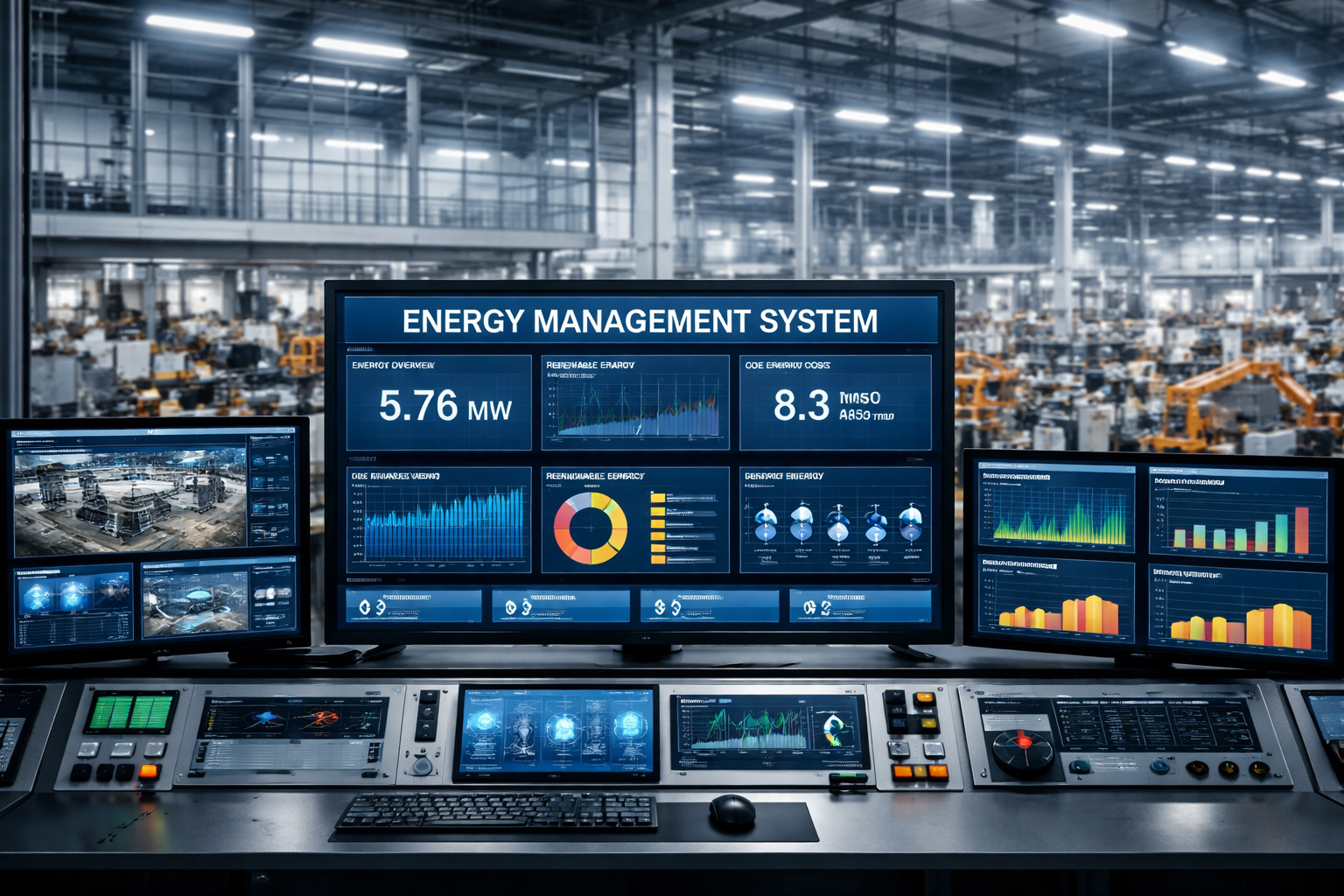 Learn more about ISO 14001, and how cash positive solar panels can help manufacturing companies with energy management and carbon reduction.