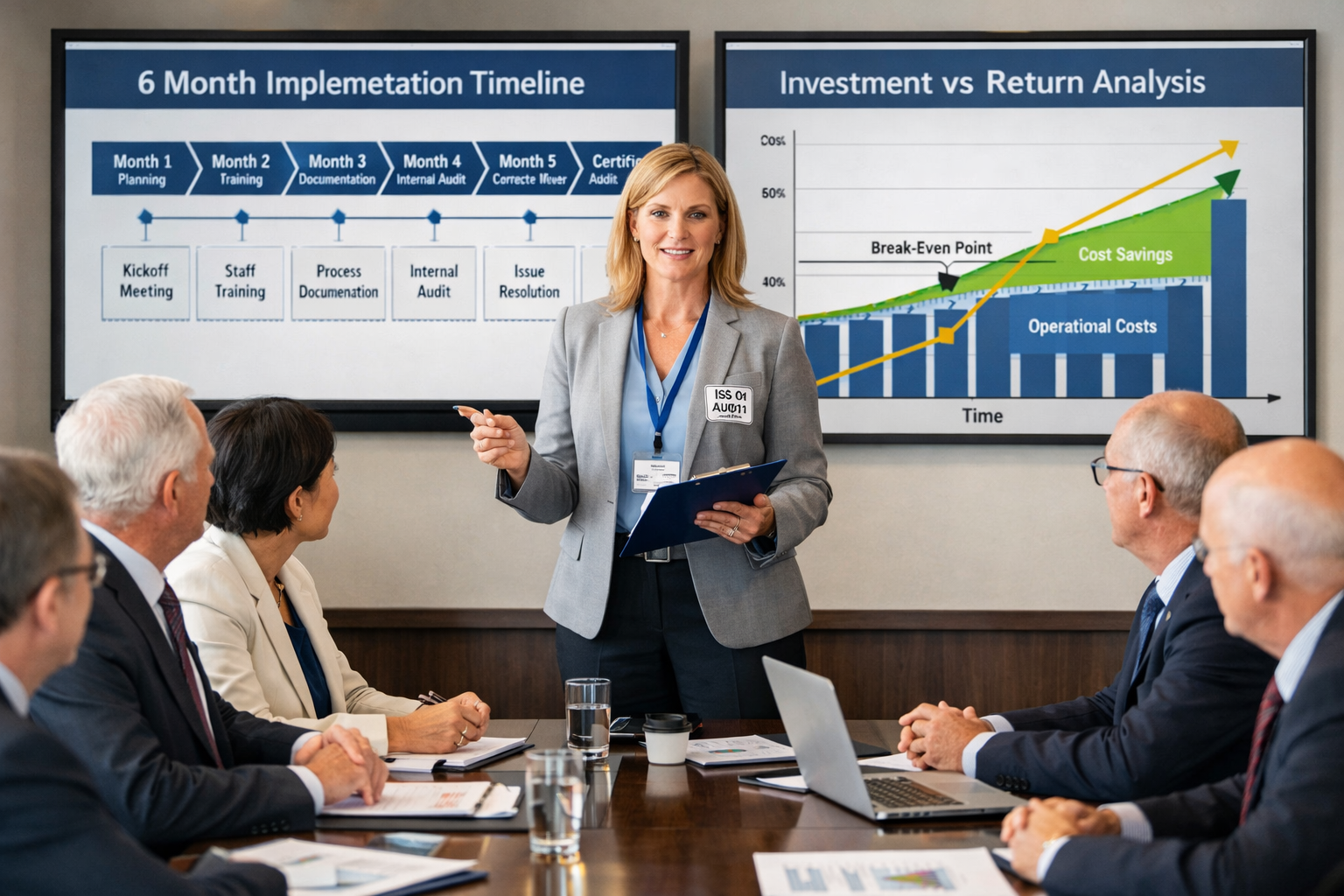 Factories operating on tight margins, small improvements can have outsized financial impact, and ISO 9001 commercial advantages are numerous.