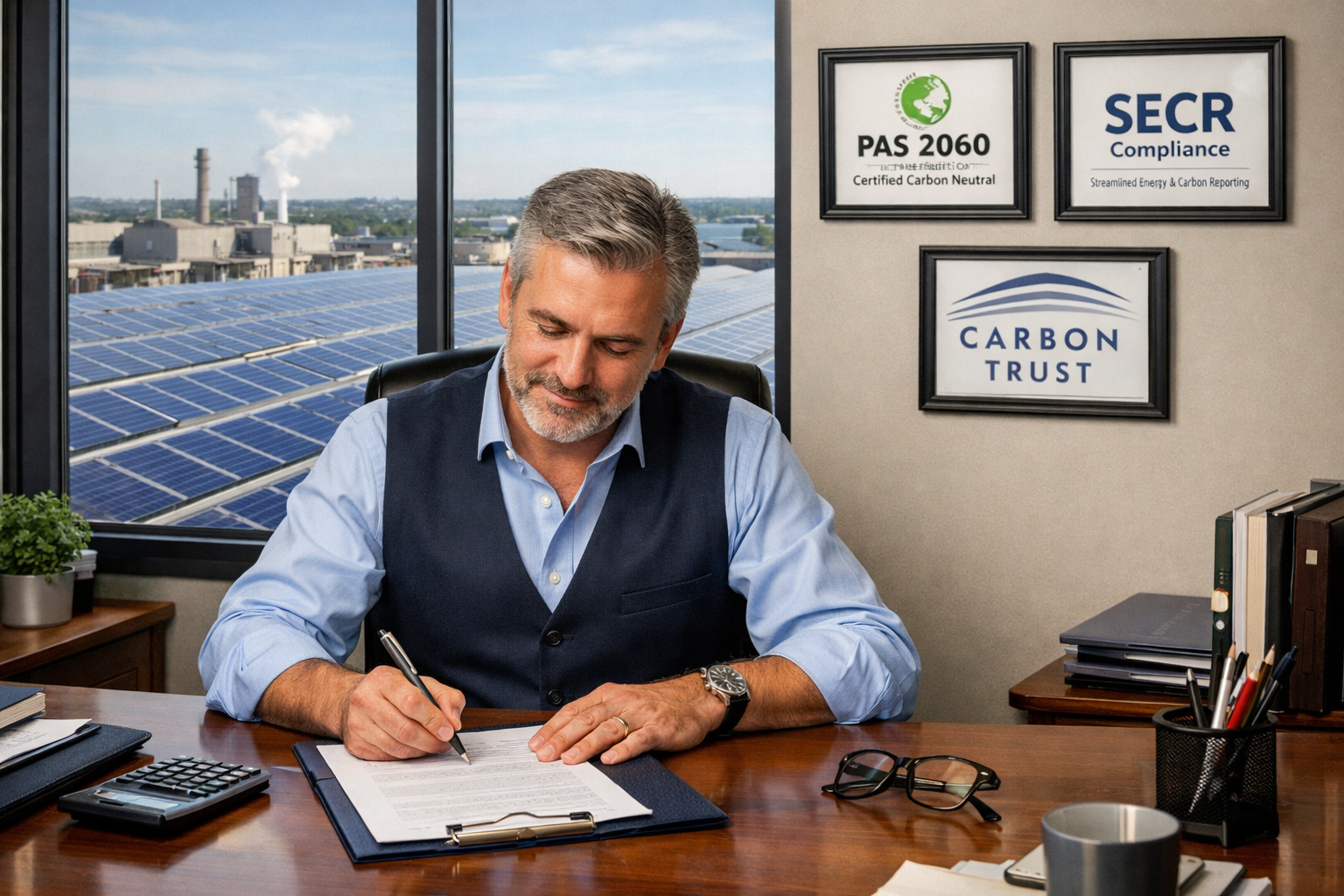 Properly structured industrial solar financing generates immediate positive cash flow for manufacturers, while improving accreditation performance.