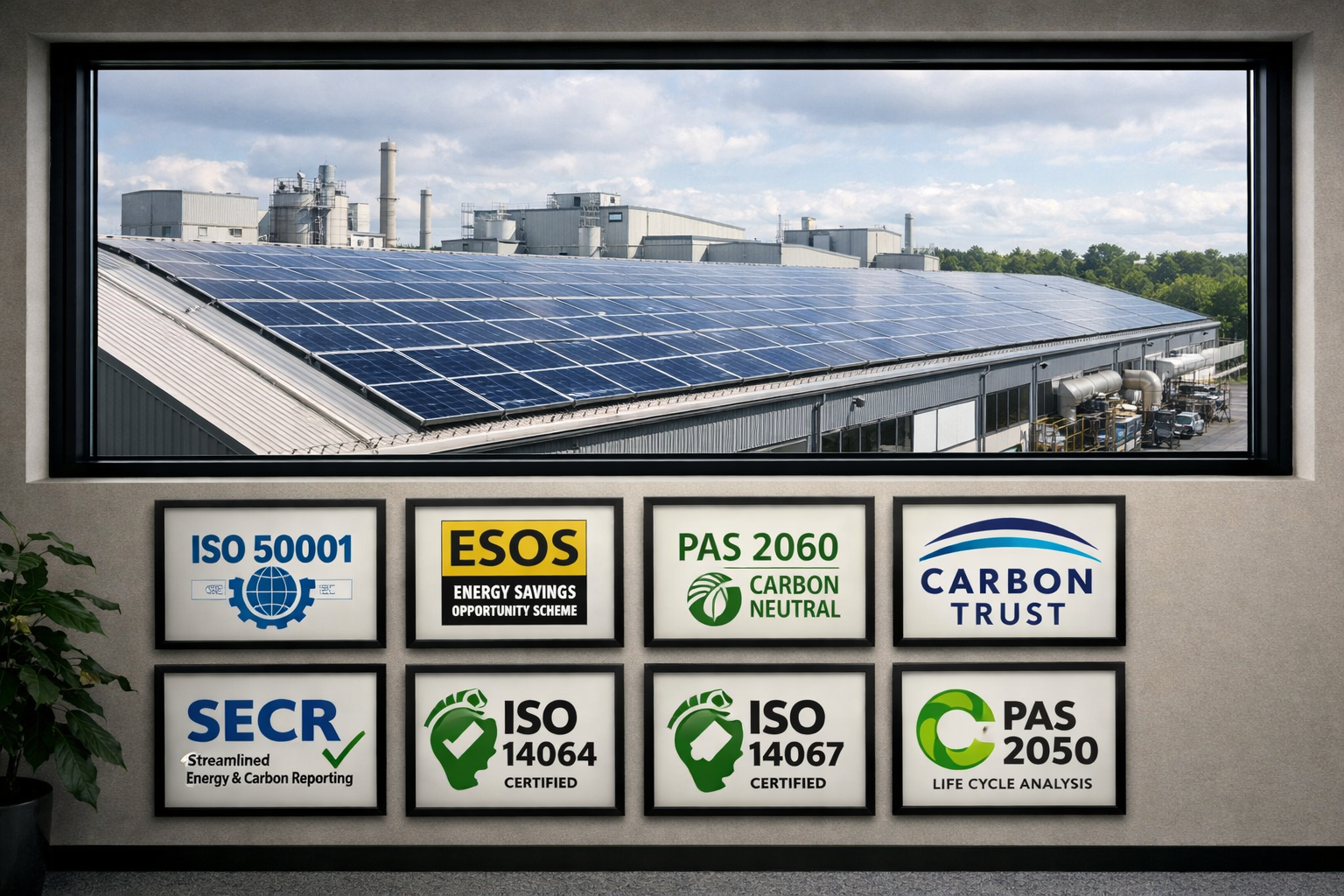 Cash positive solar panels amplify accreditation benefits dramatically by reducing operational energy costs - increasing profits.